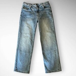 KUT FROM THE KLOTH Elizabeth Crop Straight Leg‎ Jeans Size 6 | EUC